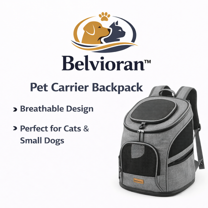 Belvioran™ Adventure Pet Carrier Backpack