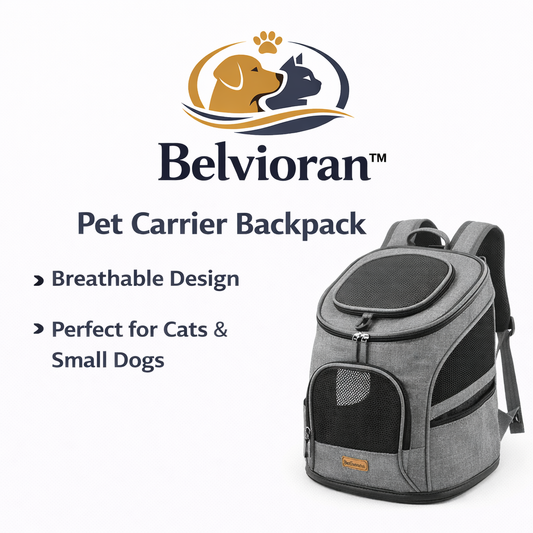 Belvioran™ Adventure Pet Carrier Backpack