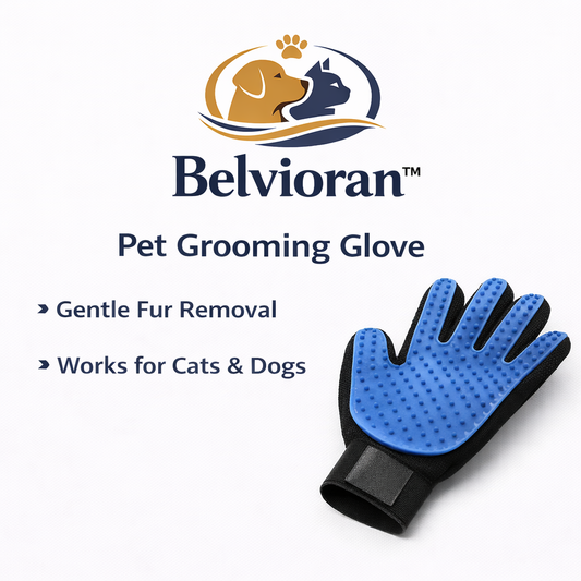 Belvioran™ Deluxe Pet Grooming Glove